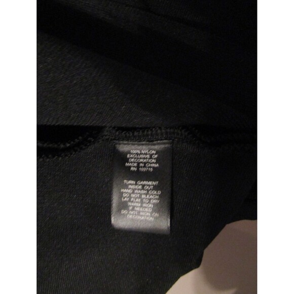 Nicole Miller Sweetheart Top Black Lucy Knit Retail $109 NWT Size XL - Picture 11 of 11